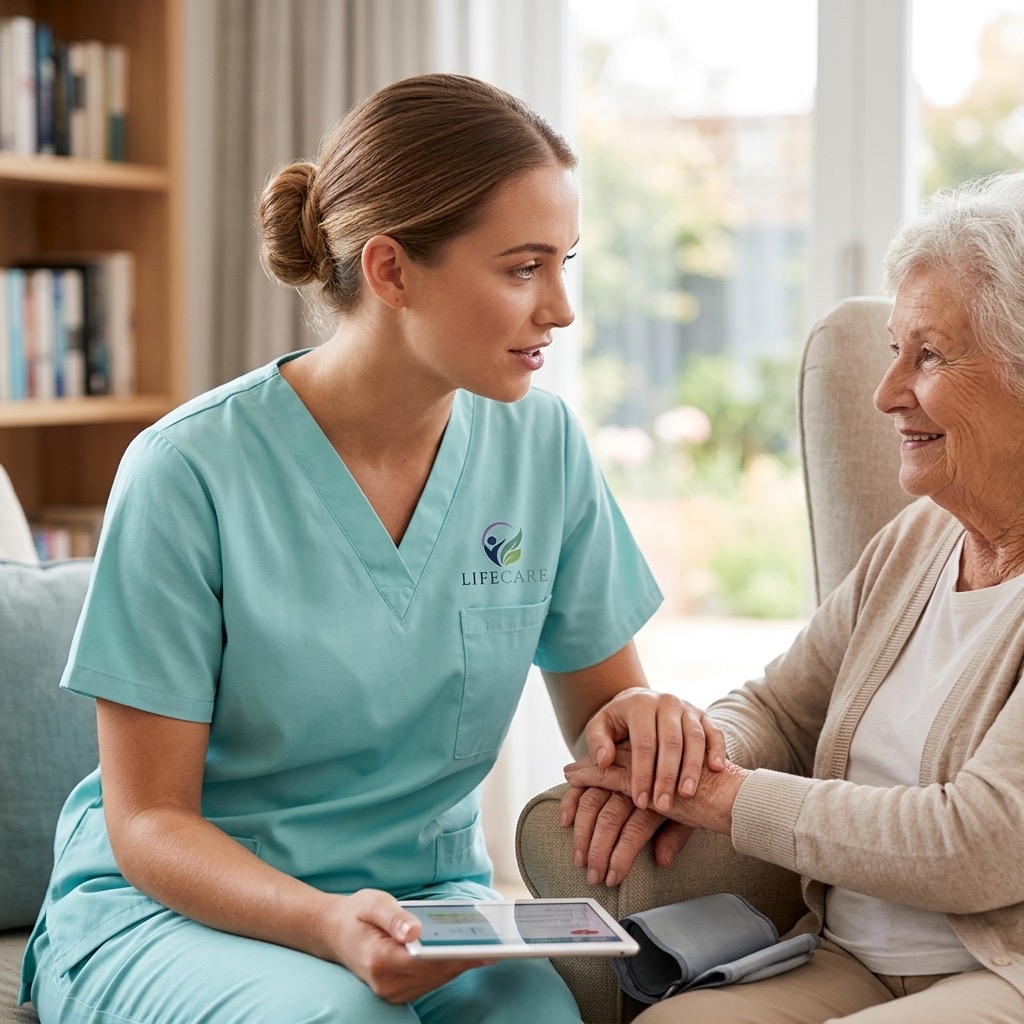 Lifecare Nursing Services supporting a participant